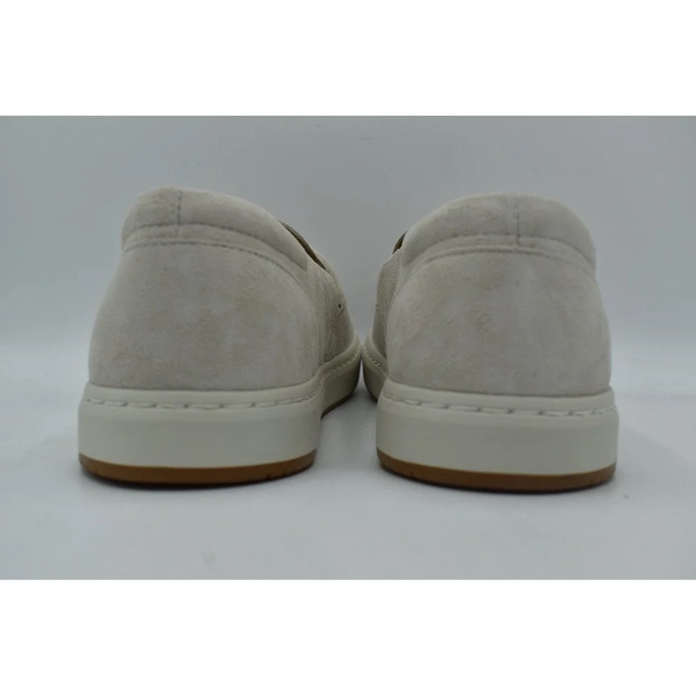 Dansko Womens EU 40 Josephine Suede Taupe Slip On Sneakers Loafers Shoes